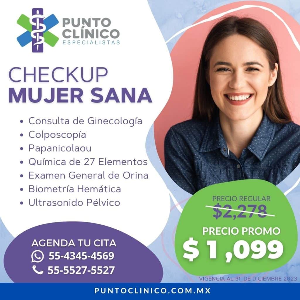 check up mujer sana