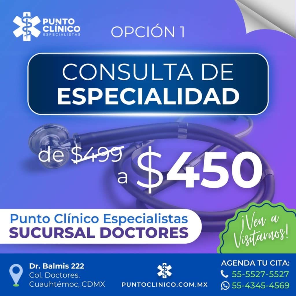 consulta de especialidad