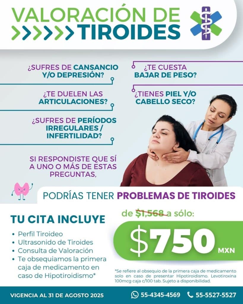 valoración de tiroides
