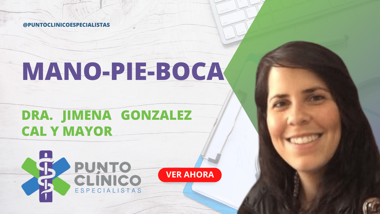 mano pie boca